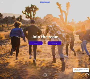 A career site built with Teamtailor