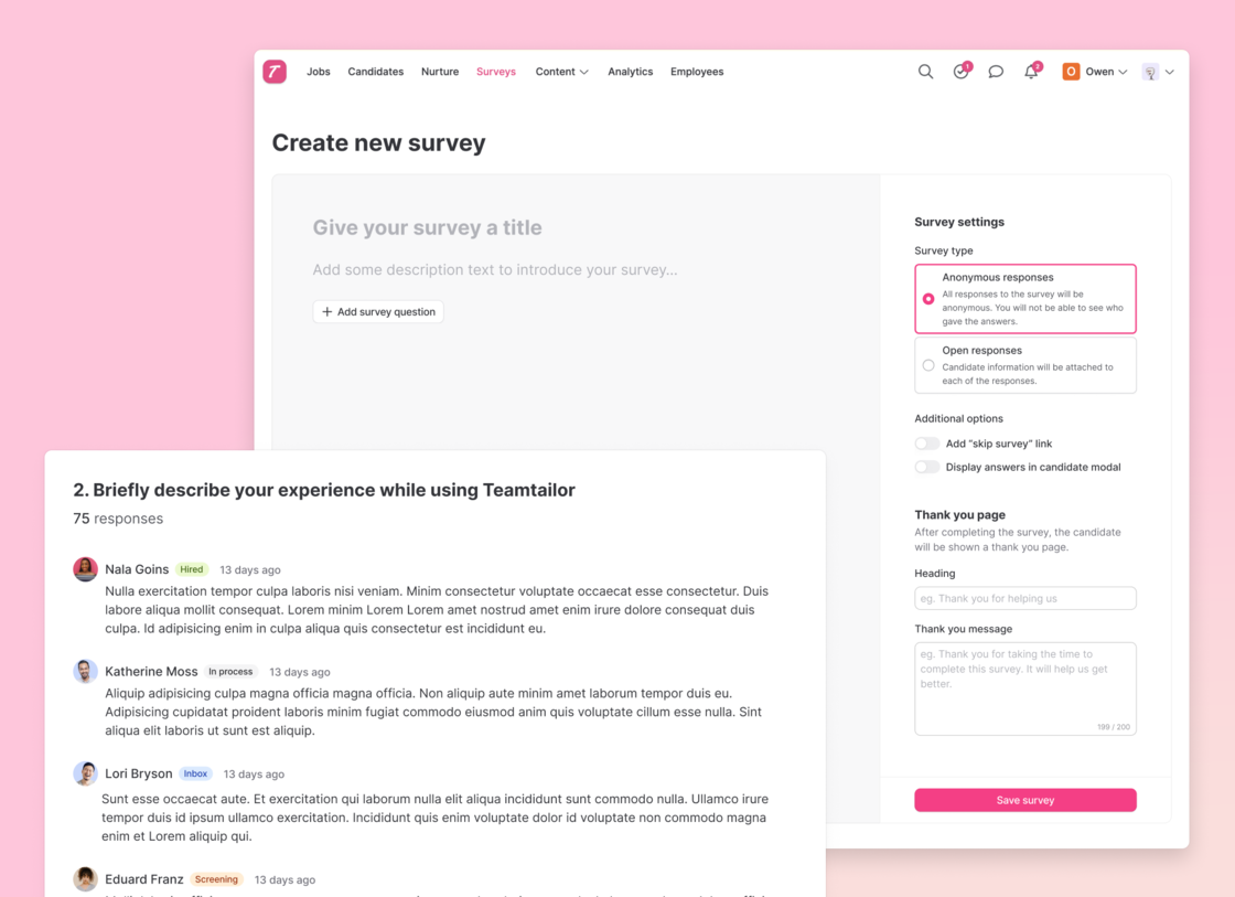 Our highlights from our latest releases 🚀 | Teamtailor