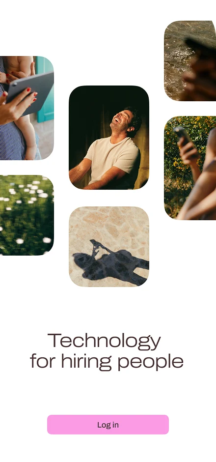 A Teamtailor career site on a phone