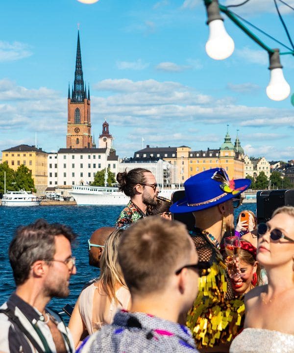 Teamtailor summer party on a boat